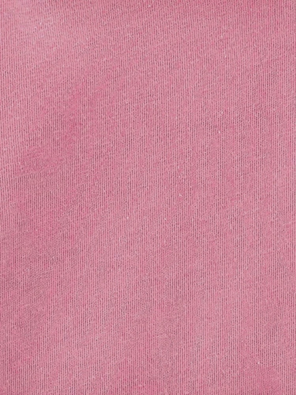 Girls 100% Cotton Long Sleeve Tee in Pink With Shoulder Ruching. 5T